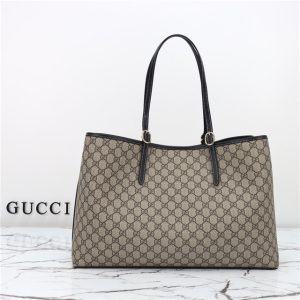 GG Emblem Large Tote Bag 815212 Black-4.jpg