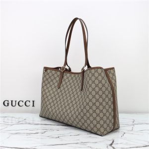 GG Emblem Large Tote Bag 815212 Brown-2.jpg