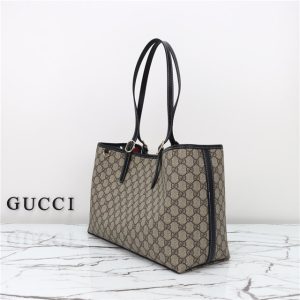 GG Emblem Medium Tote Bag 815213 Black-2.jpg