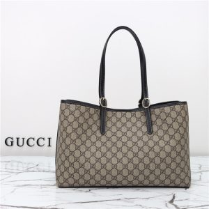 GG Emblem Medium Tote Bag 815213 Black-4.jpg