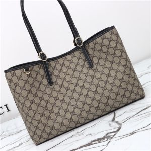 GG Emblem Medium Tote Bag 815213 Black-5.jpg