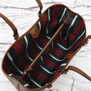 GG Emblem Medium Tote Bag 815213 Brown-10.jpg