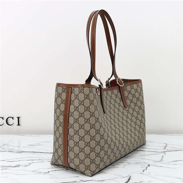 GG Emblem Medium Tote Bag 815213 Brown-3.jpg