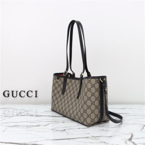 GG Emblem Small Tote Bag 815214 Black-3.jpg