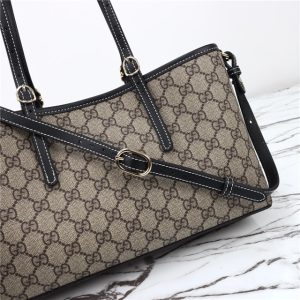 GG Emblem Small Tote Bag 815214 Black-6.jpg