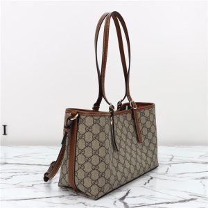 GG Emblem Small Tote Bag 815214 Brown-2.jpg