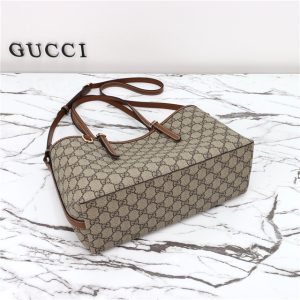 GG Emblem Small Tote Bag 815214 Brown-6.jpg
