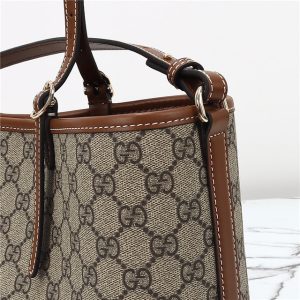 GG Emblem Small Tote Bag 815214 Brown-8.jpg