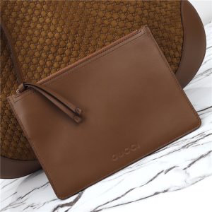 Gucci B Medium Shoulder Bag 815924 Brown Suede-7.jpg