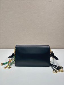 Prada Soft Sound Small Leather Shoulder Bag 1BD379 Black-6.jpg