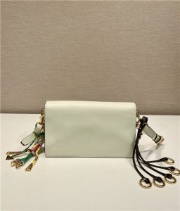 Prada Soft Sound Small Leather Shoulder Bag 1BD379 White-6.jpg