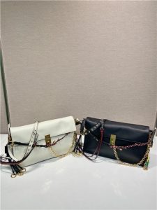 Prada Soft Sound large leather shoulder bag 1BD378 White-11.jpg