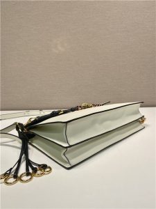 Prada Soft Sound large leather shoulder bag 1BD378 White-7.jpg