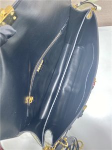 Prada Soft Sound large leather shoulder bag 1BD378 White-9.jpg