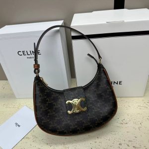 Ava Bag IN Triomphe Canvas and calfskin-12