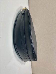 Arque Large Leather Shoulder Bag 1BC212 Black-7.jpg