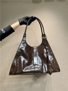Large Leather Tote Bag 1BG570 Dark Brown-1.jpg