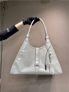 Large Leather Tote Bag 1BG570 White-1.jpg