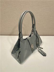 Medium Leather Tote Bag 1BG563 Grey-3.jpg