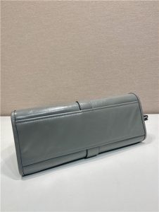 Medium Leather Tote Bag 1BG563 Grey-7.jpg