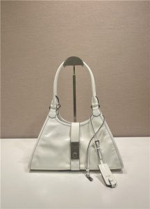 Medium Leather Tote Bag 1BG563 White-2.jpg