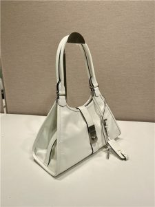 Medium Leather Tote Bag 1BG563 White-4.jpg