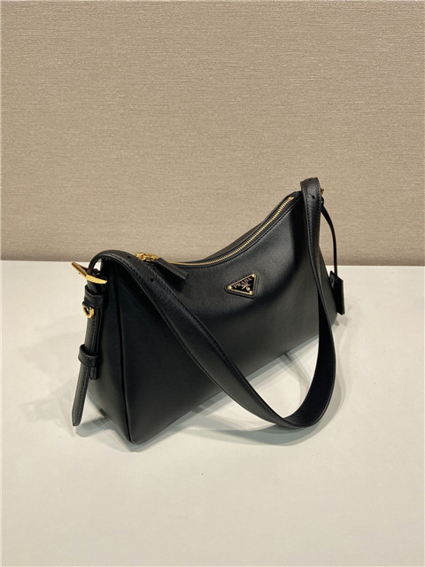 Prada Aimee Medium Leather Shoulder Bag 1BC229 Black-2.jpg