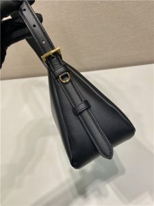 Prada Aimee Medium Leather Shoulder Bag 1BC229 Black-5.jpg