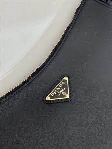 Prada Aimee Medium Leather Shoulder Bag 1BC229 Black-7.jpg