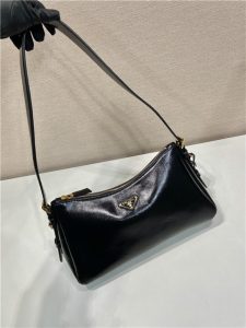 Prada Aimee Medium Leather Shoulder Bag 1BC229 Black Patent-3.jpg