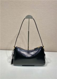 Prada Aimee Medium Leather Shoulder Bag 1BC229 Black Patent-5.jpg