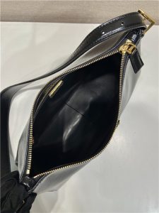 Prada Aimee Medium Leather Shoulder Bag 1BC229 Black Patent-8.jpg
