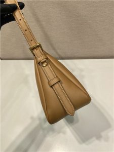 Prada Aimee Medium Leather Shoulder Bag 1BC229 Caramel-5.jpg