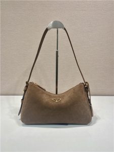Prada Aimee Medium Suede Shoulder Bag 1BC229 Cocoa Brown-1.jpg
