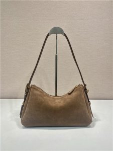 Prada Aimee Medium Suede Shoulder Bag 1BC229 Cocoa Brown-4.jpg