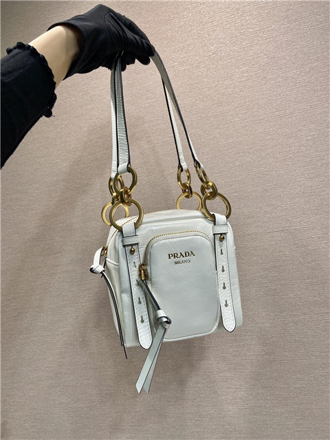 Prada Dangle Mini 1BB137 White