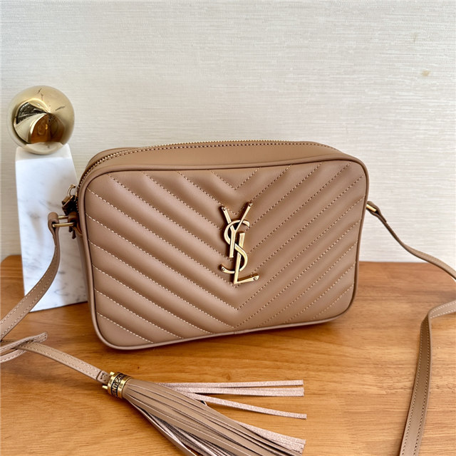 YSL Lou Camera Bag 8908 BrownGold