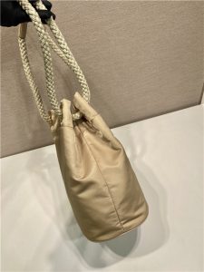 Mariner Re-Nylon Small Bucket Bag 1BE082 Camel Brown-5.jpg