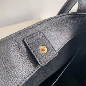 Medium Cabas Anais Cuir Triomphe 116853 Black-12.jpg