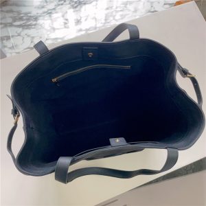 Medium Cabas Anais Cuir Triomphe 116853 Black-13.jpg