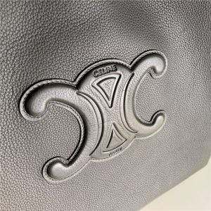 Medium Cabas Anais Cuir Triomphe 116853 Black-7.jpg