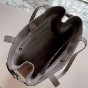 Medium Cabas Anais Cuir Triomphe 116853 Pebble-14.jpg