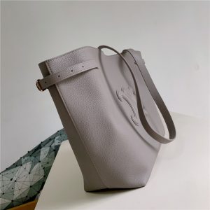 Medium Cabas Anais Cuir Triomphe 116853 Pebble-3.jpg