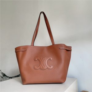 Medium Cabas Anais Cuir Triomphe 116853 Tan-1.jpg