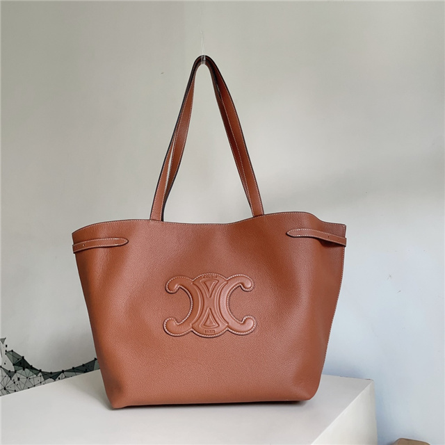 Medium Cabas Anais Cuir Triomphe 116853 Tan-1.jpg