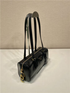 Medium Top-handle Bag 1BB127 Black Leather-4.jpg