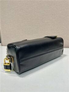 Medium Top-handle Bag 1BB127 Black Leather-6.jpg