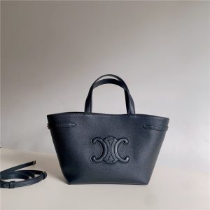 Mini Cabas Anais Cuir Triomphe 118613 Black-1.jpg