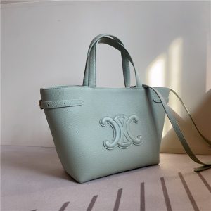 Mini Cabas Anais Cuir Triomphe 118613 Green-3.jpg