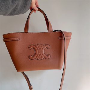 Mini Cabas Anais Cuir Triomphe 118613 Tan-11.jpg